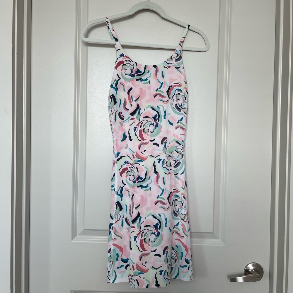 Athleta Floral Print Infinity Dress
